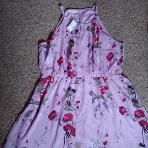Purple floral Maurice's dress. NWT